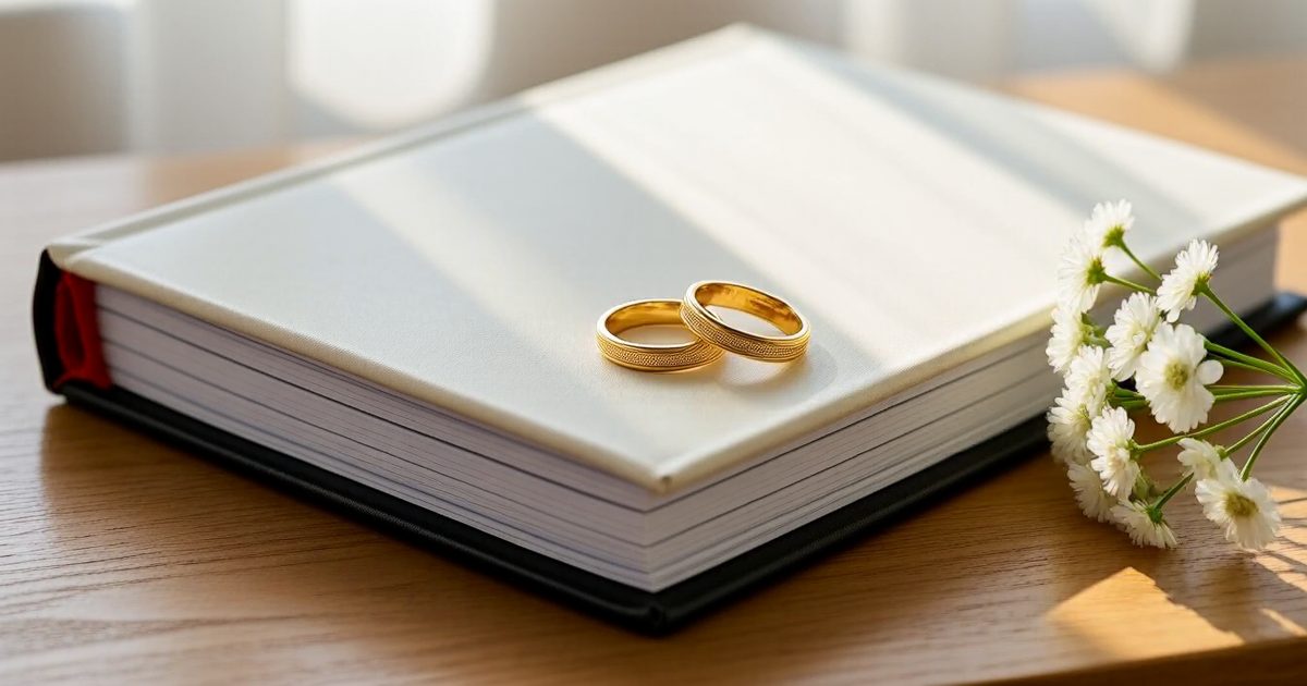 年輕時把籌備結婚的細節全寫成企劃書